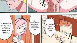 Threesome with Sakura & Tsunade