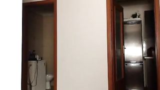 BBW webcam with small tits and big fat ass