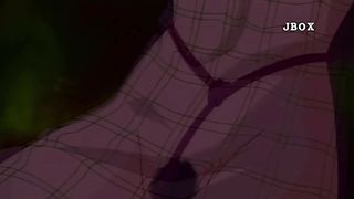 Anime pussy and ass filled with toys