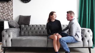 The Husband Watches as his Whore Wife is FUCKed by a Friend!