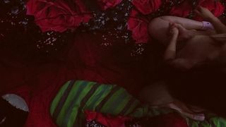 Passionate couple having hard porn