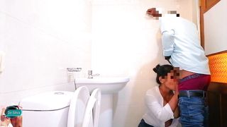 Quick Fuck With My Office Hot porny Girl in The Office Bathroom