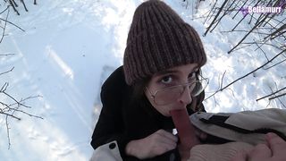 A walk in the park with my stepsister ended with a hard fuck - Anny Walker