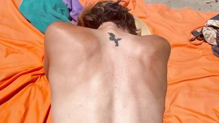 Husband Films Wife Fucking at the Beach - Hotwife