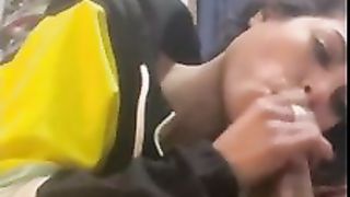 Latina mouth is very tasty