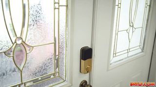 My busty stepmoms faded pantyhose