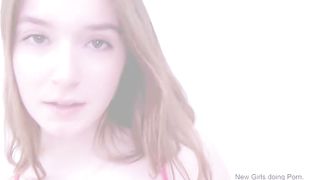 Super Cute 19 Brunette gets ass fucked