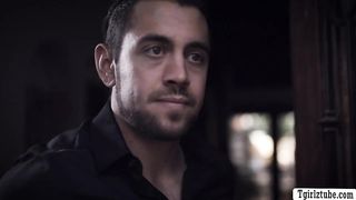 Two blonde shemale barebacked by stepbro