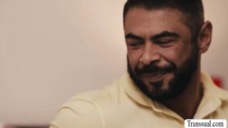 Fat stepfather barebacks hot TS stepteen