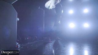 Deeper. Latex-wearing Avery & Vanna have intense threesome