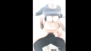 Asian Posing, Then Bathroom Sex, Then Car Play