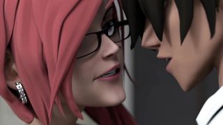 3D Hentai MILF Teacher and Student Fuck