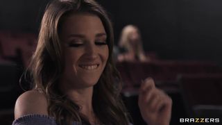 Fucked my horny girlfriend in the cinema