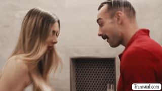 Pervert stepdad analed busty TS stepteen