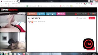 Warming up the staff in dirtyroulette, 3x1 in cumshots, 100% real.