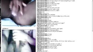 Omegle TV sexy ruby cums 3 times on webcam