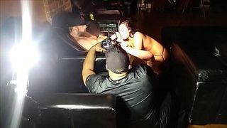 Vivian Lang's Gangbang behind the scenes