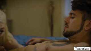 Perv stepbro bangs the ass of TS stepsis