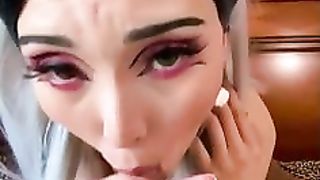 New Tinder girl FACIAL CUMSHOT