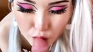 New Tinder girl FACIAL CUMSHOT