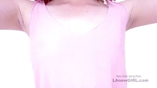 Hot Babe sucks big cock wearing glasses