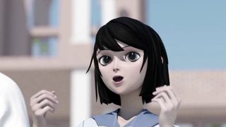 Outdoor Sex Hour - 3D Hentai  Porn