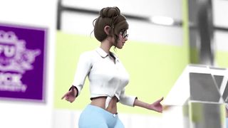 3D Hentai Gym Competition Sex Positions