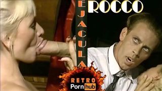 ROCCO SIFFREDI, Tonisha Mills EJACULA rough fuck facial ITALIAN VINTAGE classic retro rare scene HD