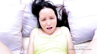 Small 18 Teen wearing braces gets fucked in studio