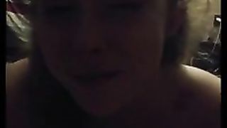 Brother convinces stepsister to fuck her