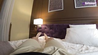 Stepmom burned me as I jerked off on her and fucked me hard - Anny Walker