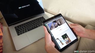 Invited for tea, hot brunette from SEX-DATER! Pov BJ, Doggy, Missionary, Titjob! 4K!