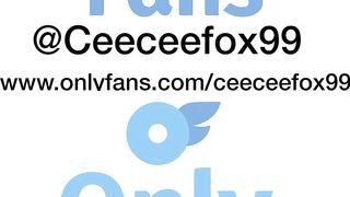 Blonde with Glasses Makes Him Finish