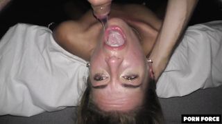 Petite College Babe Eveline Dellai gets Destroyed In Her Dorm