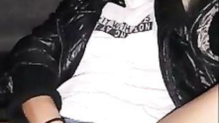 blonde horny drunk detroit girl in car