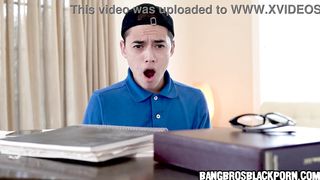 Lucky boy fucking his ebony college tutor Daya Knight