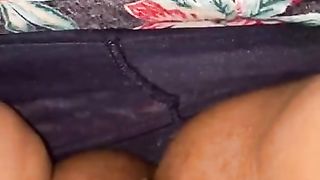 Fingering pussy at the farm