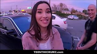 Thickumz Aria Lee Teen Fucked By Stranger While Her Best Friend Records