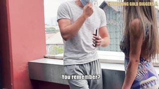 Colombian Bubble Butt Babe Gets Picked Up From The Gym