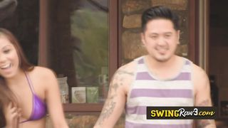 Swingers are spending their days fucking