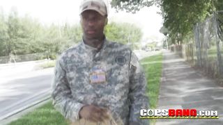 Fake black soldier got a big prize