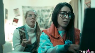 Lesbian teens create the perfect MILF