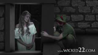 Peter Pan screwing a beautiful blonde