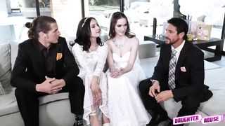 Jazmin and Hazel's pre wedding bang