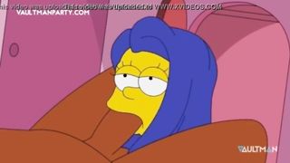 THE SIMPSONS - LENNY AND MARGE HARD SEX