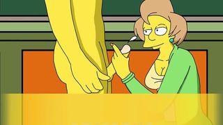 The Simpson Simpvill Part 5 Giving Hot Massage