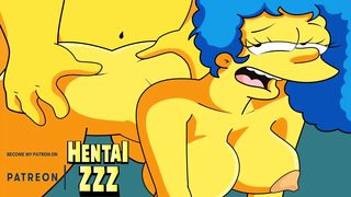 HOMER FUCKS MARGE'S HUGE ASS (THE SIMPSONS)