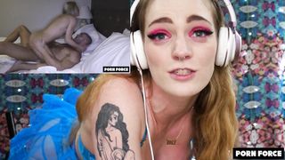 Carly Rae Summers Reacts to THE MOST POWERFUL FUCK OF HER LIFE