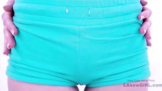 New Cute Girl gets tight pussy creampied