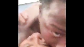 Amateur couple recording private video from 24h fuck